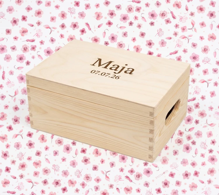 Personalizowana skrzynka na pamiątki